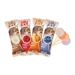 EuroGold Cat LoliCat Kediler İçin Karışık Lezzetli Lolipop 15'li - EuroCat