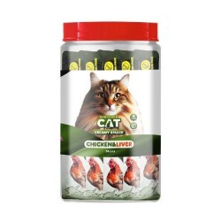 EuroGold Cat Sıvı Kedi Ödülü Tavuklu ve Ciğerli 30x15 Gr - EuroCat
