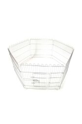 EuroGold Küçük Köpekler İçin Tel Panel Oyun Alanı 59 cm x 63 cm 6 panel - EuroGold