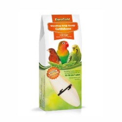 EuroGold Mürekkep Balığı Kemiği Kuş Gaga Taşı 1 Adet 12-14 Cm - EuroGold