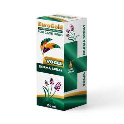 EuroGold Vogel Derma Kuşlar İçin Deri ve Tüy Bakım Spreyi 150 Ml - EuroGold