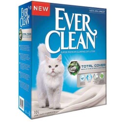 Ever Clean Total Cover (Koku Önleyici) Kokusuz Kedi Kumu 10 Lt - Ever Clean