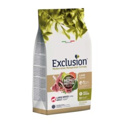 Exclusion Monoprotein Kuzu Etli ve Narlı Düşük Tahıllı Büyük Irk Yetişkin Köpek Maması 12 Kg - Exclusion