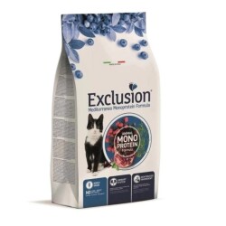 Exclusion Monoprotein Sığır Etli ve Narlı Düşük Tahıllı Yetişkin Kedi Maması 12 Kg - Exclusion
