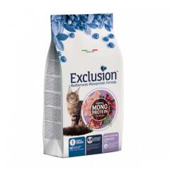 Exclusion Monoprotein Tavuklu ve Narlı Düşük Tahıllı İri Irk Kısırlaştırılmış Kedi Maması 1,5 Kg - Exclusion