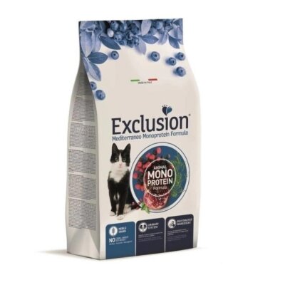 Exclusion Monoprotein Ton Balıklı Düşük Tahıllı Yetişkin Kedi Maması 12 Kg
