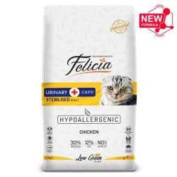 Felicia Düşük Tahıllı Tavuklu HypoAllergenic Kısırlaştırılmış Kedi Maması 12 kg - Felicia