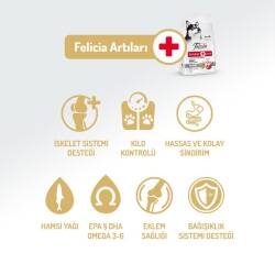 Felicia Kuzulu Pirinçli Düşük Tahıllı Hipoalerjenik Köpek Maması 15 kg - 3