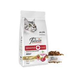 Felicia Kuzu Etli Az Tahıllı HypoAllergenic Yetişkin Kedi Maması 2 kg - Felicia
