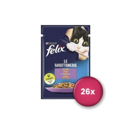 Felix Kuzu Etli Yetişkin Kedi Konservesi 85 gr X 26 Adet - Felix