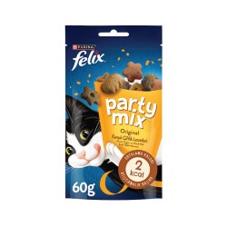 Felix Party Mix Karışık Çiftlik Lezzetleri Kedi Ödül Maması 60 Gr - Felix