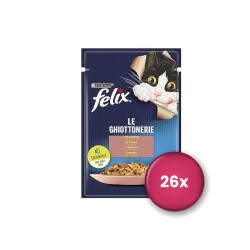 Felix Somonlu Yetişkin Kedi Konservesi 85 gr X 26 Adet - Felix