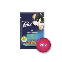Felix Pouch Ton Balıklı Yetişkin Kedi Konservesi 85 gr X 26 Adet - Felix