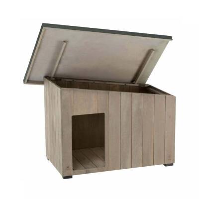 Ferplast Argo 80 Ahşap Köpek Kulübesi - 3