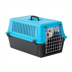 Ferplast Atlas 20 Kedi ve Köpekler için Taşıma Çantası Mavi 37x58x32 cm - 3