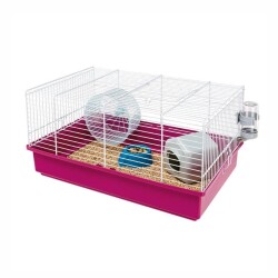 Ferplast Criceti 9 Beyaz Demirli Hamster Kafesi 46x29x23 cm - Ferplast