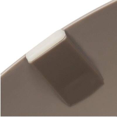 Ferplast Jolie Kedi ve Köpekler için Çelik Mama ve Su Kabı Gri 850 ml M - 5