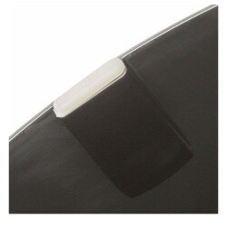 Ferplast Jolie Kedi ve Köpekler için Çelik Mama ve Su Kabı Siyah 850 ml M - 4