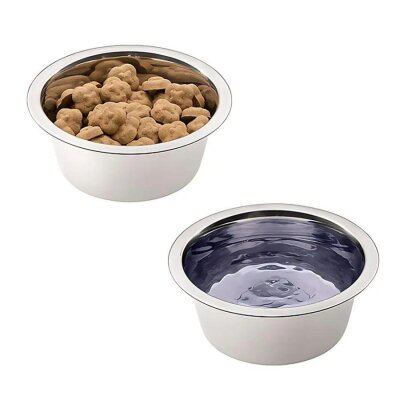 Ferplast Orion 54 Paslanmaz Çelik Mama ve Su Kabı 850 ml - 3