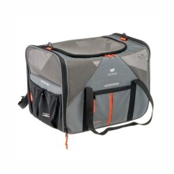 Ferplast Voyager 350 Kedi ve Köpek Kumaş Taşıma Çantası Gri 45x30x33 cm - Ferplast