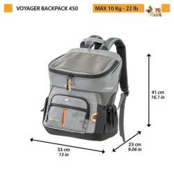 Ferplast Voyager 400 Kedi ve Köpek Kumaş Taşıma Çantası Gri 33x23x41 cm - 2