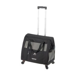 Ferplast Voyager 450 Kedi ve Köpek Tekerlekli Taşıma Çantası Siyah 46x26x48 cm - Ferplast