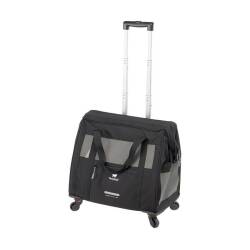 Ferplast Voyager 450 Kedi ve Köpek Tekerlekli Taşıma Çantası Siyah 46x26x48 cm - Ferplast