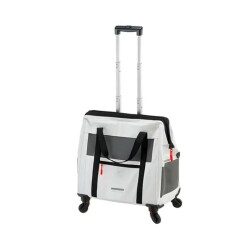 Ferplast Voyager 450 Tekerlekli Evcil Hayvan Taşıma Çantası Beyaz 46x26x48cm - Ferplast