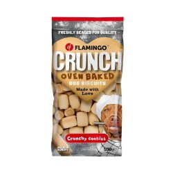 Flamingo Crunch Mini Bisküvi Köpek Ödül Maması 500 Gr - Flamingo