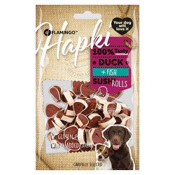 Flamingo Hapki Glutensiz Ördek ve Balıklı Köpek Ödülü 85 gr - 2