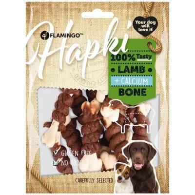 Flamingo Hapki Kalsiyum Kuzulu Kemik Köpek Ödül Maması 150 Gr - 1