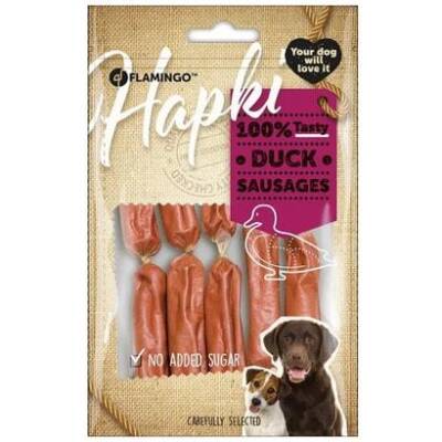 Flamingo Hapki Ördekli Sosis Köpek Ödül Maması 85 Gr - 1