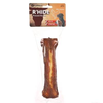 Flamingo Rhide Tavuk Sargılı Kemik Köpek Ödül Maması 20 Cm 210 Gr - 1