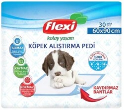 Flexi Köpek Çiş Eğitim Pedi 60 x 90 cm 30 Adet - Flexi