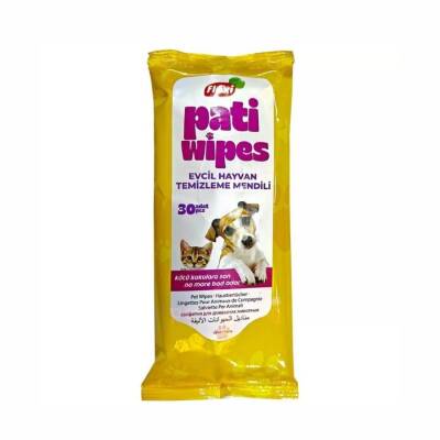 Flexi Pati Wipes Kedi Köpek Pati Temizleme Yıkama Mendili 30'lu - 2