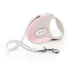 Flexi Style Rose 5 mt Şerit Otomatik Tasma Medium - Flexi