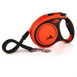 Flexi Xtreme Sarsma Önleyici Otomatik Şerit Gezdirme Tasması S 5 mt - Flexi