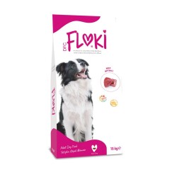 Floki Biftekli Yetişkin Köpek Maması 15 Kg - Floki