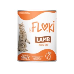 Floki Kuzulu Yetişkin Kedi Konservesi 400 gr - Floki