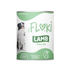 Floki Kuzulu Yetişkin Köpek Konservesi 400 gr - Floki