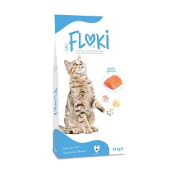 Floki Somonlu Yetişkin Kedi Maması 15 Kg - Floki