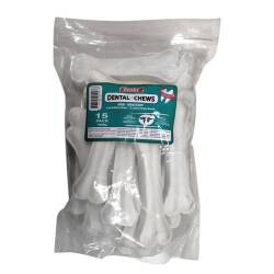 Freshy Köpekler İçin Beyaz Dental Kemik 15 cm 15 Adet - Freshy