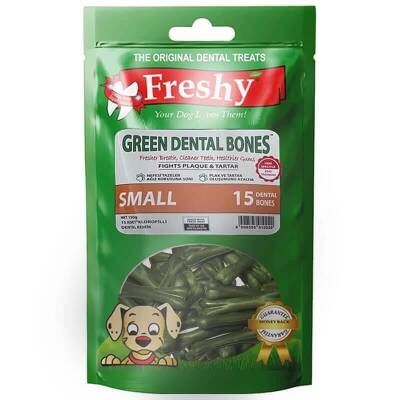 Freshy Dental Yeşil Kemik Köpek Ödülü 15'li Paket - 150 gr - 2