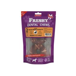 Freshy Ördek Sargılı Donut Köpek Ödülü 2'li 100 Gr - Freshy