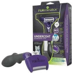 Furminator Uzun Tüylü Kedi Tüy Tarağı L - Furminator