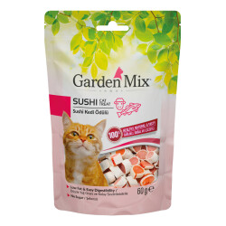 Garden Mix Kuzulu Sushi Kedi Ödülü 60 gr - Garden Mix