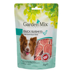 Garden Mix Ördekli Sushi Köpek Ödülü 75 gr - Garden Mix