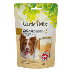Garden Mix Sargılı Pres Kemik Köpek Ödülü 75 gr - Garden Mix