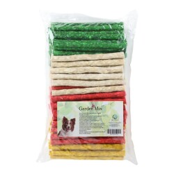Garden Mix Munchy Stick Renkli Köpek Çiğneme Kemiği 100 Adet - Garden Mix