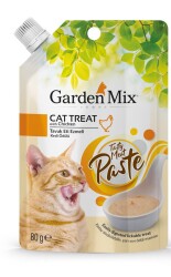 Garden Mix Tavuk Eti Ezmeli Kedi Ödülü 80 gr - Garden Mix